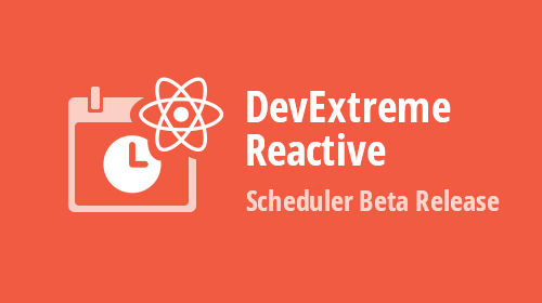 DevExtreme React Scheduler - Beta Release