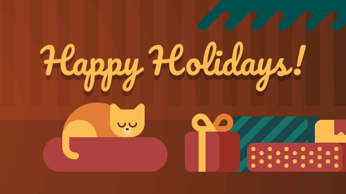 Happy Holidays from DevExpress - Free Greetings Card Tool