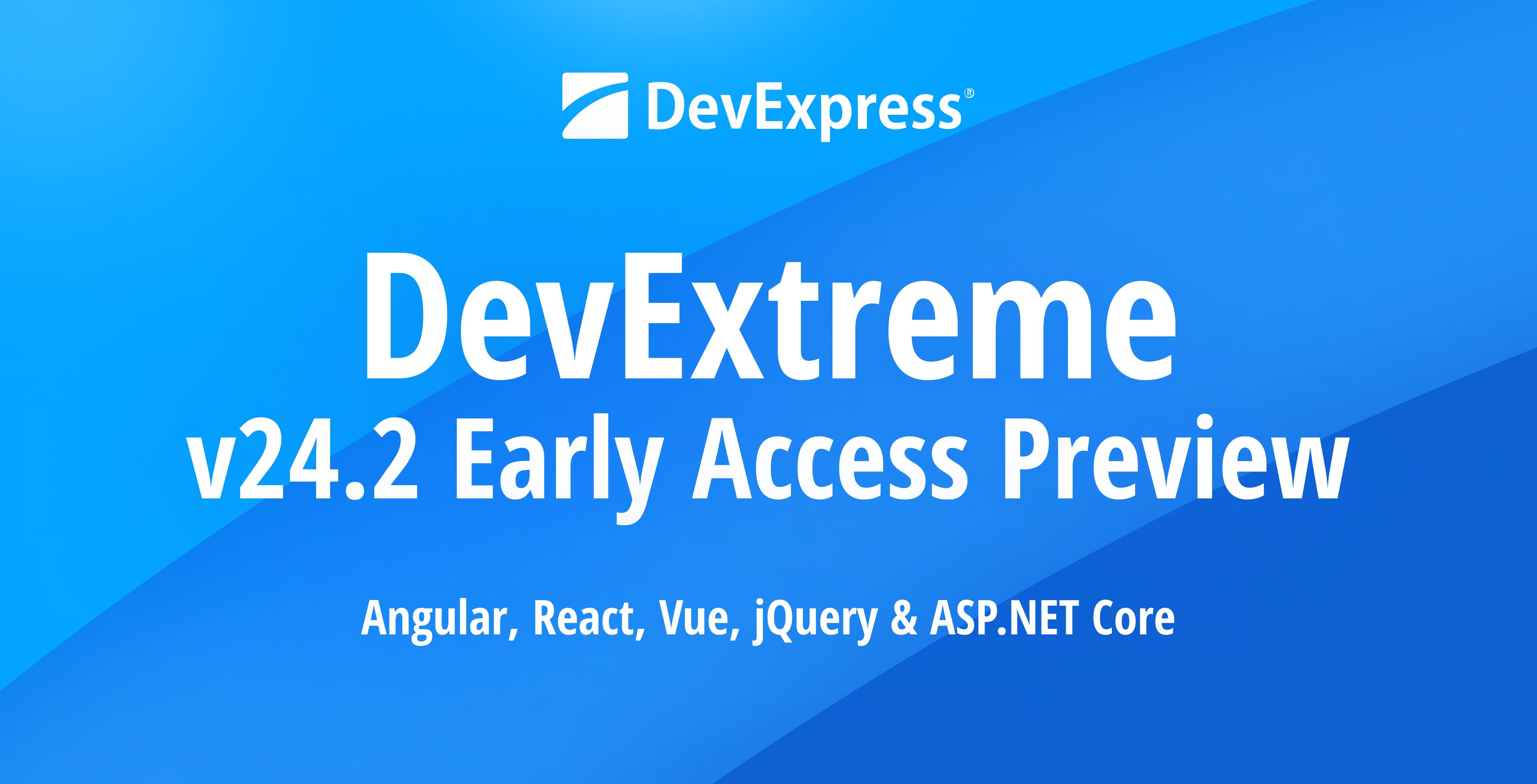 DevExtreme Early Access Preview v24.2