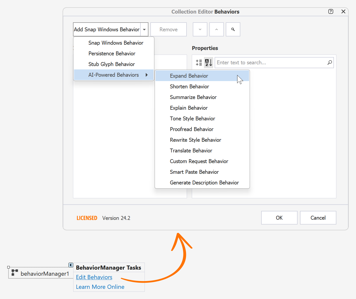 WinForms MemoEdit — Add AI-Powered Behaviors, DevExpress